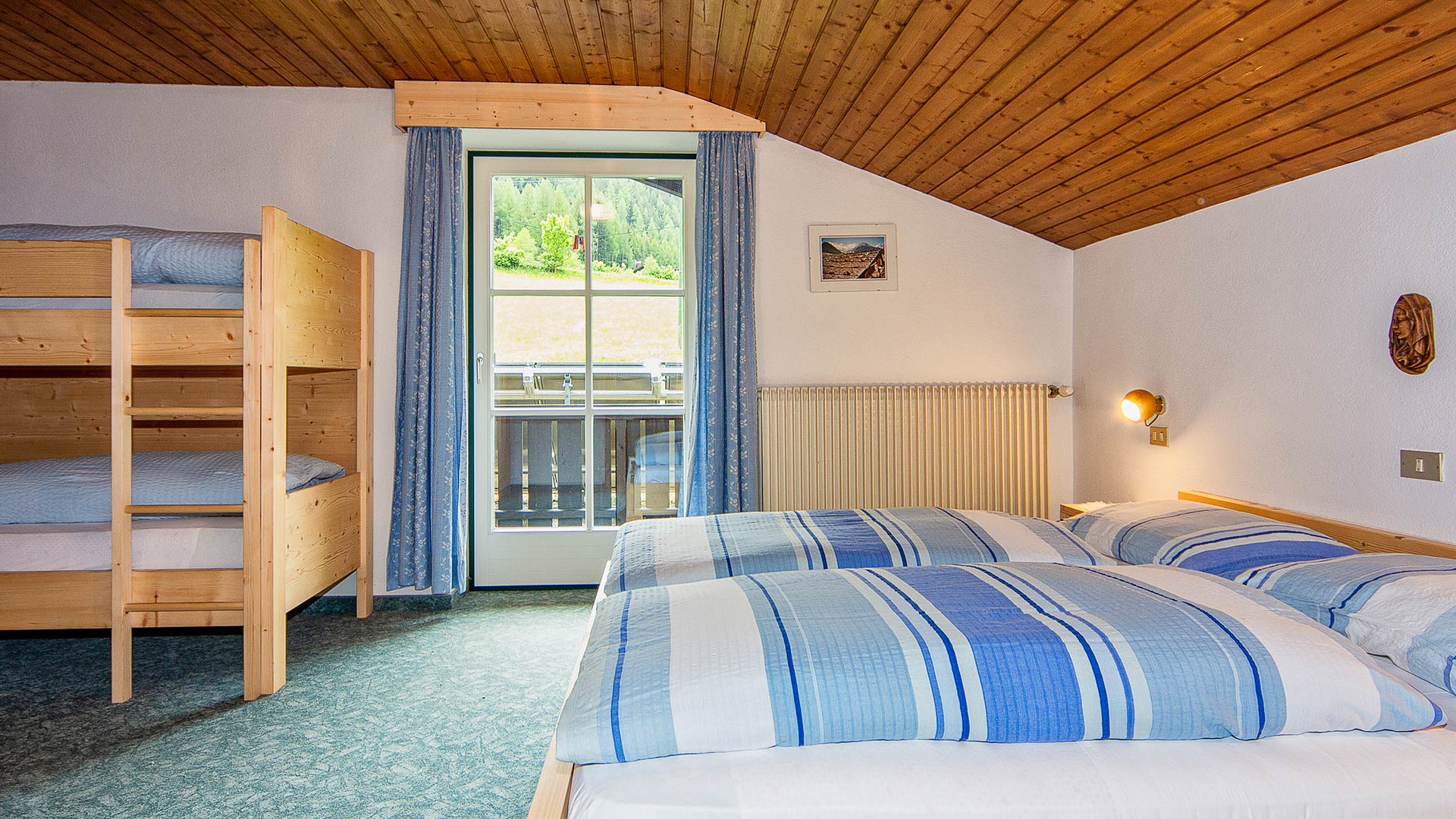 Schlafzimmer Kottersteg Ahrntal